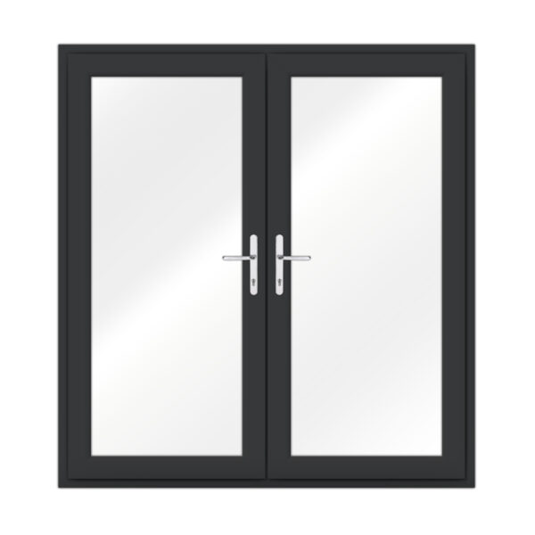 Anthracite Grey French Doors