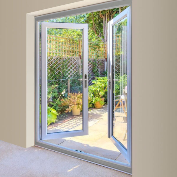 French Doors with White Interior