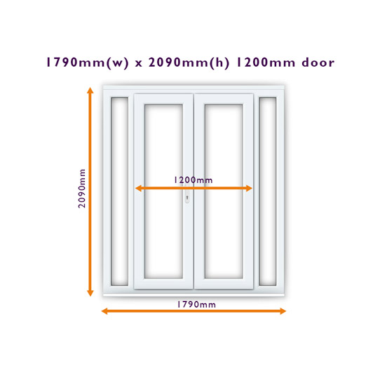 1790mm 1200mm Door