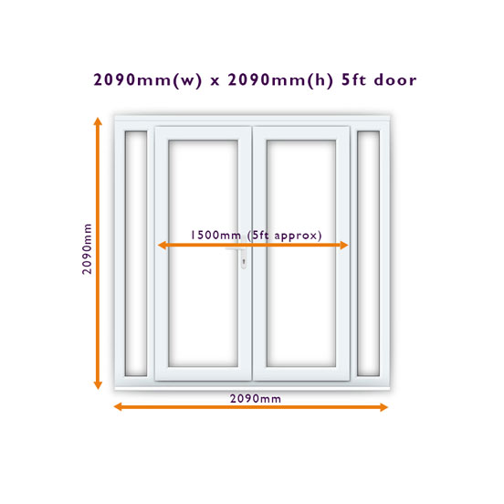2090mm - 5ft Door