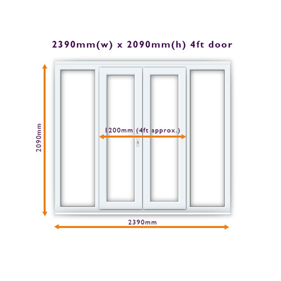 2390mm - 4ft Door