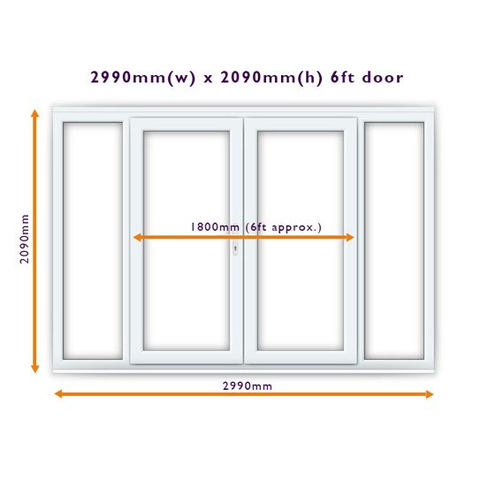 2990mm - 6ft Door