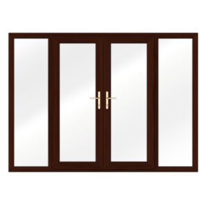 Rosewood French Doors with side panels
