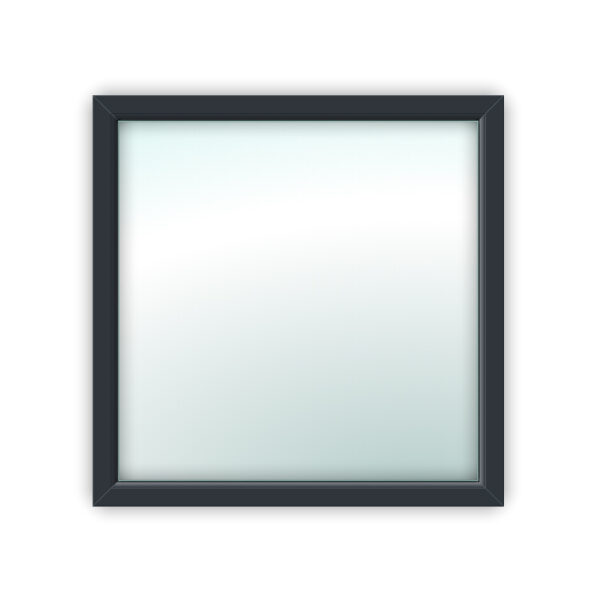 Antracire Grey uPVC Window - Style 1