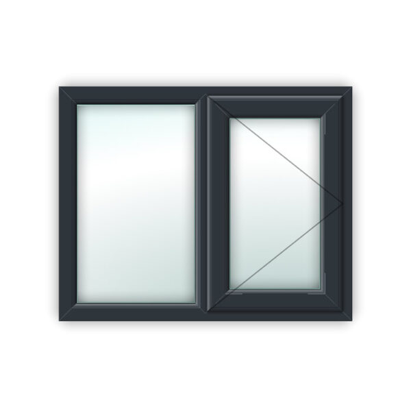 Anthracite Grey uPVC Window Style 17