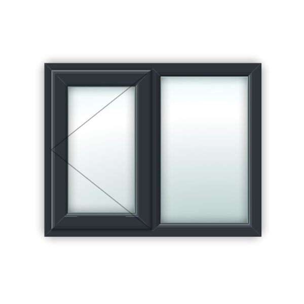 Anthracite Grey UPVC Window Style 17