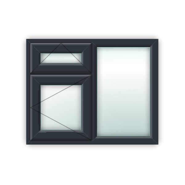 Anthracite Grey UPVC Window Style 22