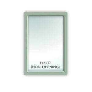 Chartwell Green Fixed Window - Style 1A
