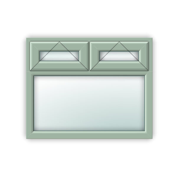 Chartwell Green UPVC Window Style 20