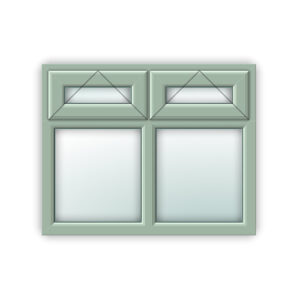 Chartwell Green UPVC Window Style 21