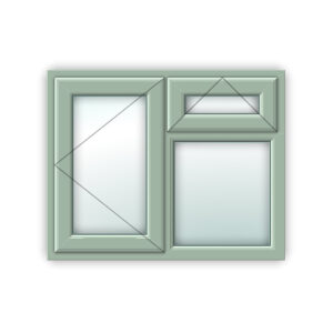 Chartwell Green UPVC Window Style 24