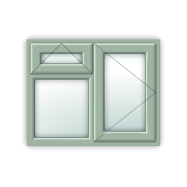 Chartwell Green UPVC Window Style 25