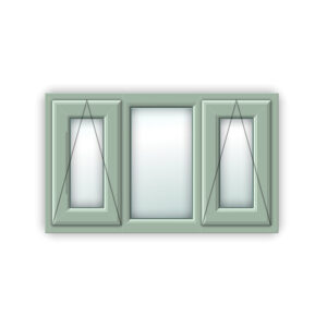 Chartwell Green UPVC Window Style 40