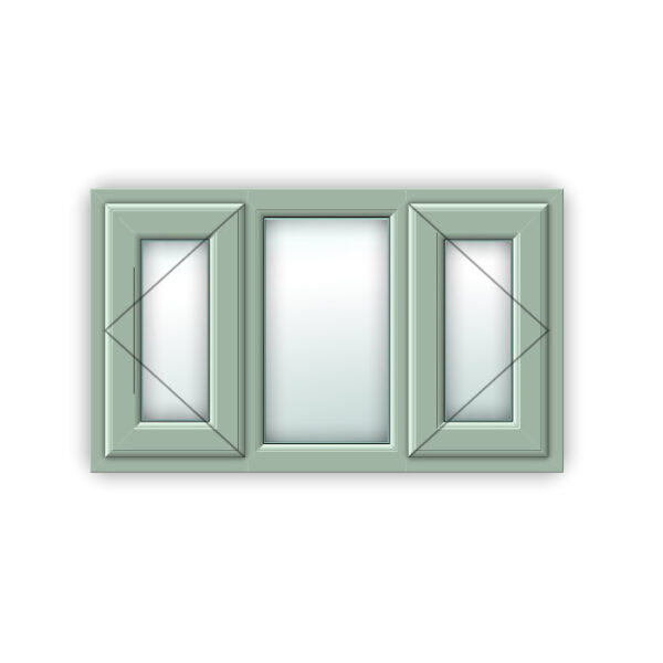 Chartwell Green UPVC Window Style 42