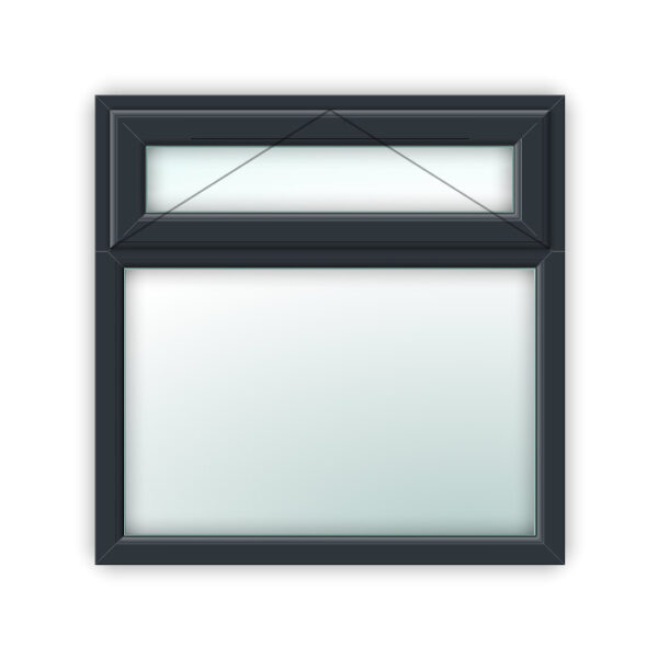 Anthracite Grey UPVC Window Style 6