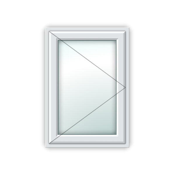 White UPVC Window Style 4