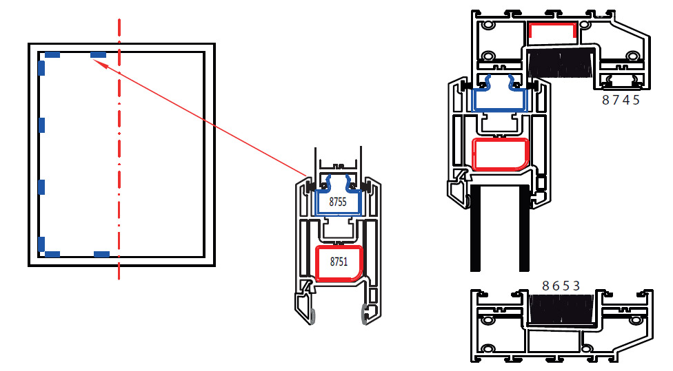 Sliding Patio door installation - Spacers