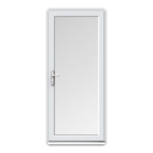 uPVC Door - Unglazed - Full Flat Panel