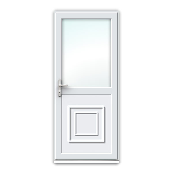 uPVC Door | Half Glazed with Regal Panel