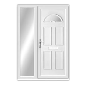 Caterham Single uPVC Door with Side Window