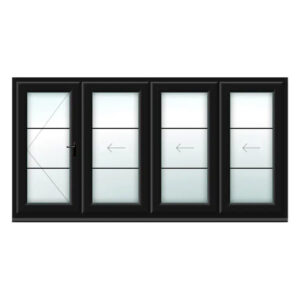 Crittall upvc bifold doors - 4 Panel