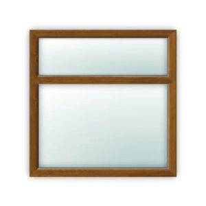 Light Oak Style 5 uPVC window