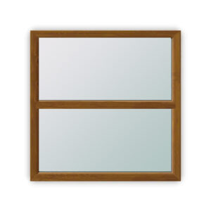 Light Oak Style 5A uPVC window