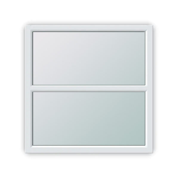 White Style 5A upvc window