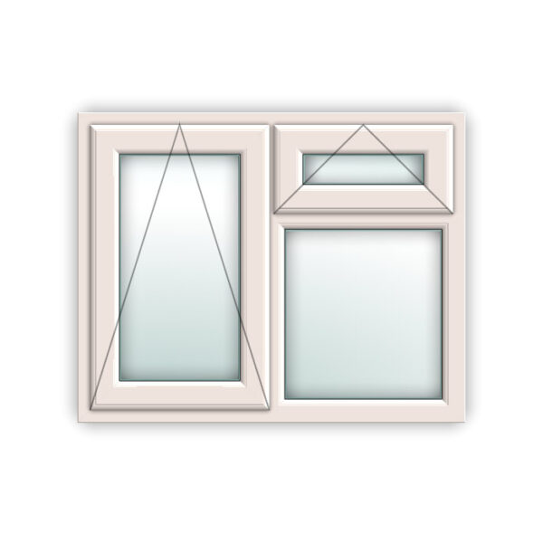 Cream uPVC Window - Style 26