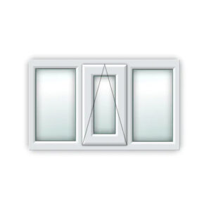 White uPVC Window - Style 41