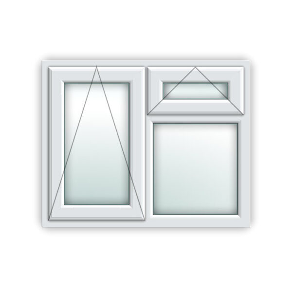 White uPVC Window - Style 26