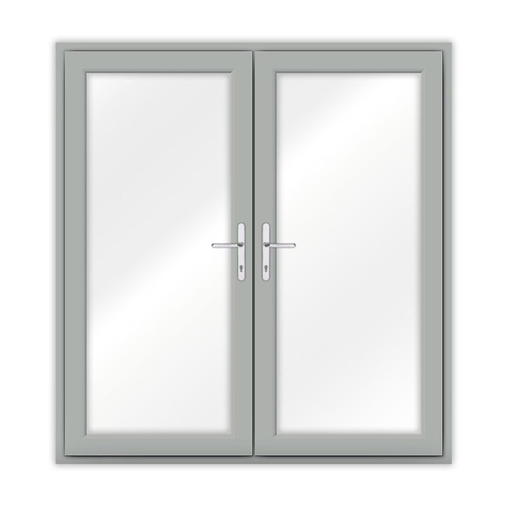 Agate Grey uPVC French Doors | Standard & Custom Sizes