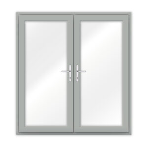 Agate Grey uPVC French Doors
