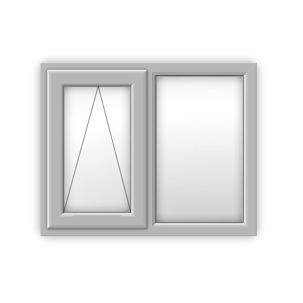 Agate Grey uPVC Window - Style 13