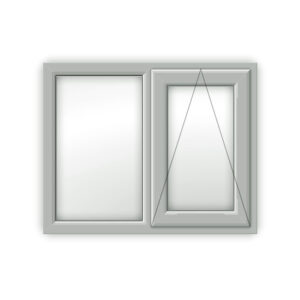 Agate Grey uPVC Window - Style 14