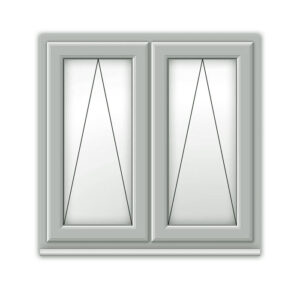 Agate Grey uPVC Window - Style 15