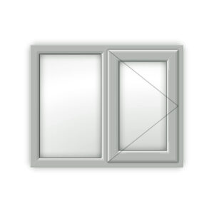 Agate Grey uPVC Window - Style 2