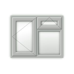 Agate Grey uPVC Window - Style 24