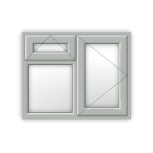 Agate Grey uPVC Window - Style 25