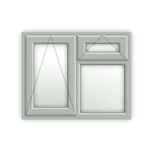 Agate Grey uPVC Window - Style 26