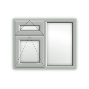 Agate Grey uPVC Window - Style 28