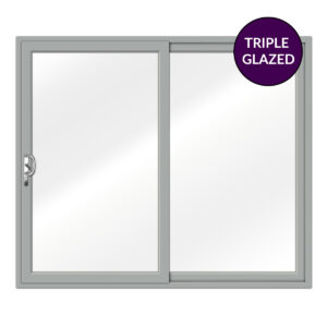 Agate Grey Triple Glazed Sliding Patio Doors