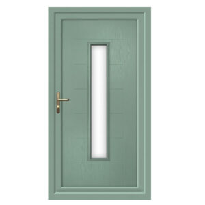 Chartwell Green London Glazed uPVC Front Door