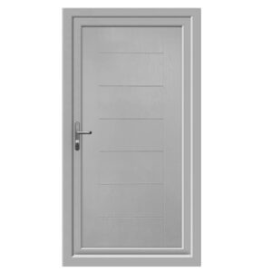 Agate Grey Solid uPVC Front Door