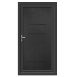 Anthracite Grey London Solid uPVC Front Door