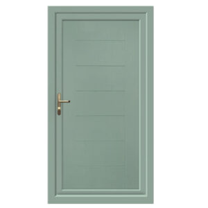 Chartwell Green London Solid uPVC Front Door