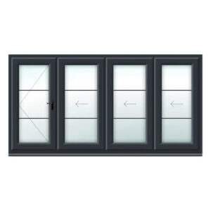 Critall - Heritage bi fold doors - 4 Panel