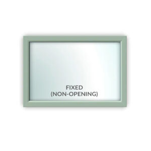 Chartwell Green Fixed Window - Style 1B