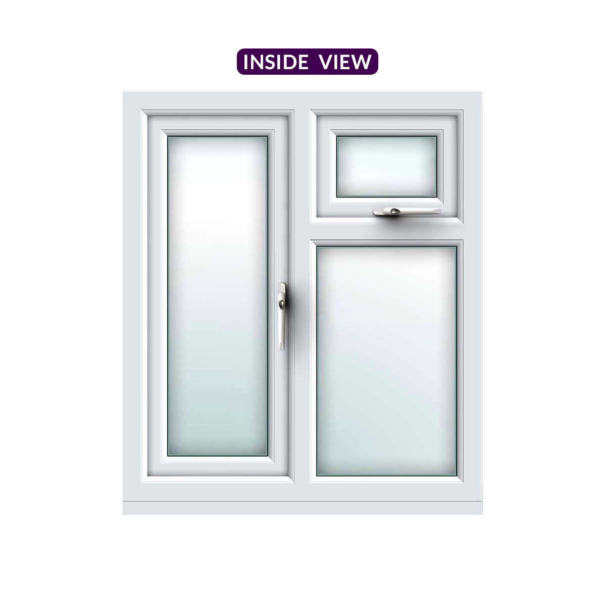 uPvc Window inside - Style 25
