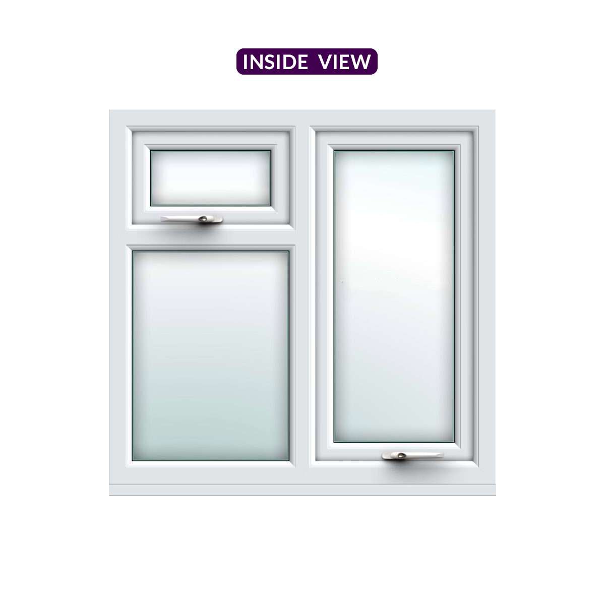 uPvc Window inside - Style 26